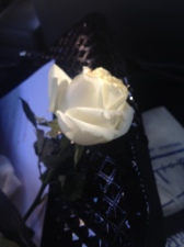 The rose given by one of my students