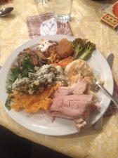 The Thanksgiving plate