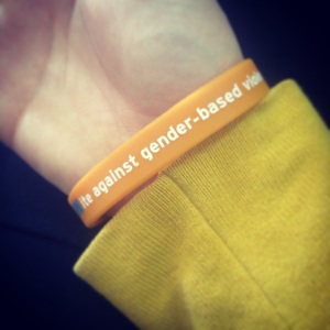 The bracelet from UNFPA